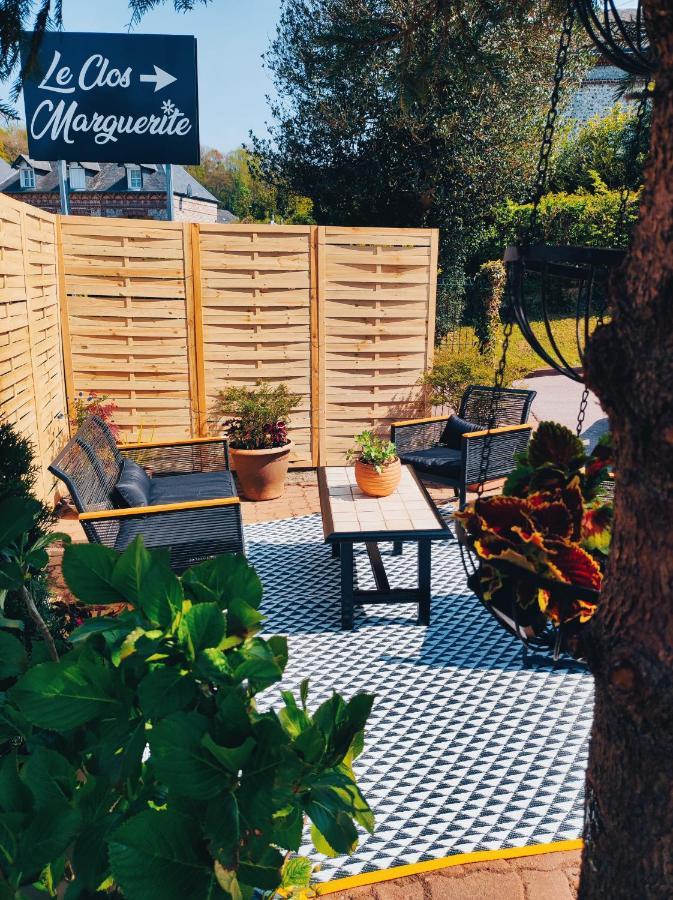 Le Clos Marguerite Parking Prive Yport Exterior foto