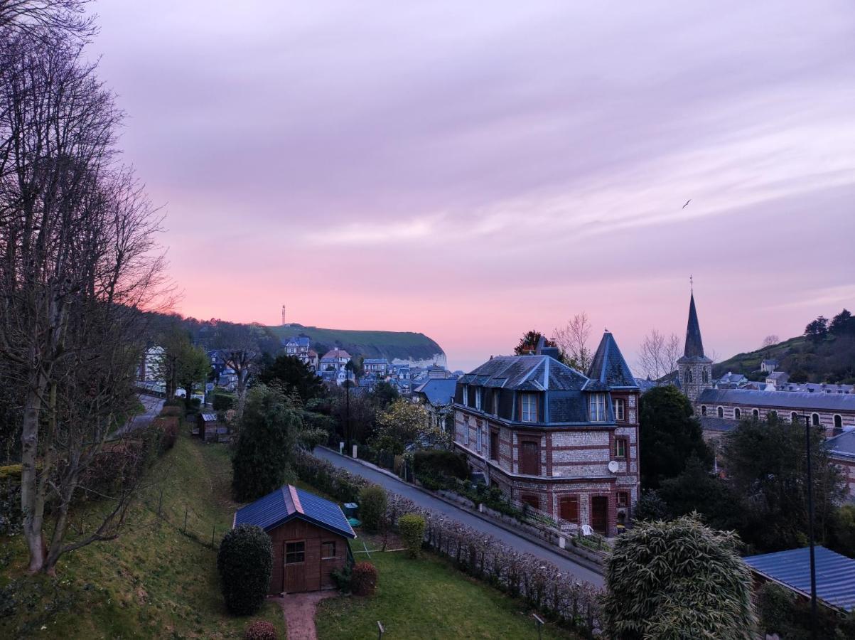 Le Clos Marguerite Parking Prive Yport Exterior foto