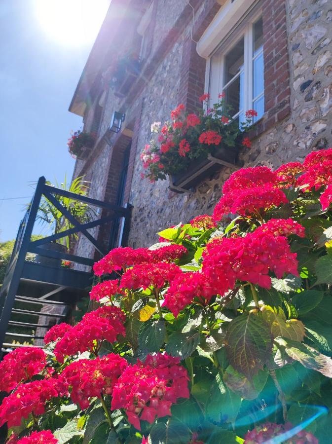 Le Clos Marguerite Parking Prive Yport Exterior foto