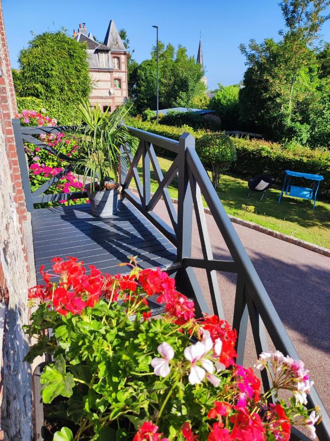 Le Clos Marguerite Parking Prive Yport Exterior foto